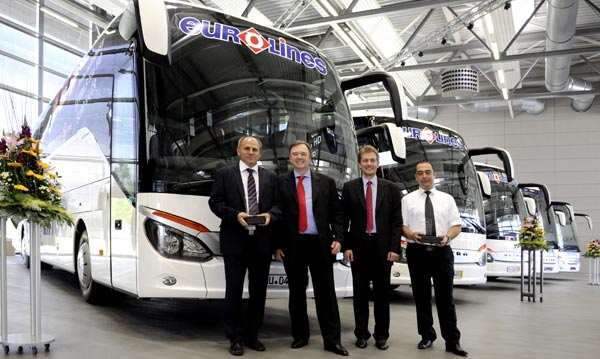Five Setra Coaches Delivered to Deutsche Touring GmbH