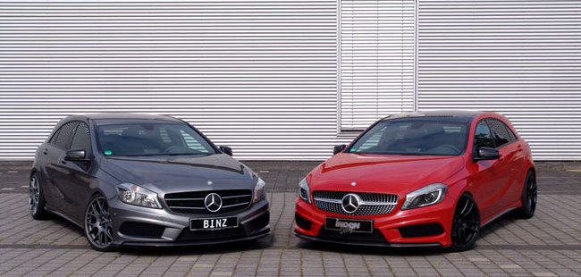 Inden Design and Binz Sport Work on Mercedes-Benz A-Class