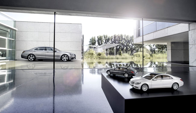 Mercedes-Benz-S-Class-Miniature-Scale-Models