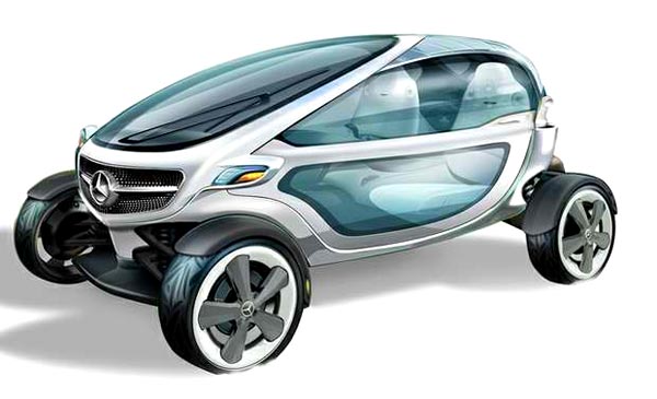 Meet the Mercedes-Benz ‘Vision Golf Cart’