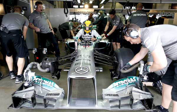 [F1] Mercedes with Solid Friday Practice Runs for German GP
