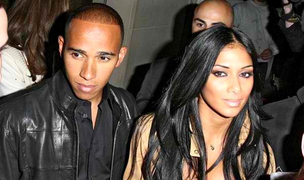 Mercedes-F1-Driver-Lewis-Hamilton-and-Nicole-Scherzinger-during-Happier-Times