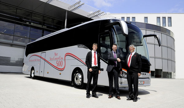 First New ComfortClass 500 Unit in Norway, 500th Setra Delivered in Country Overall