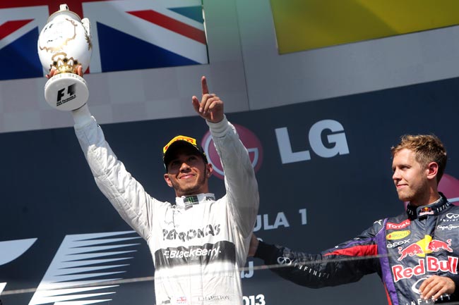 F1: Mercedes’ Hamilton Buoyed by First Win