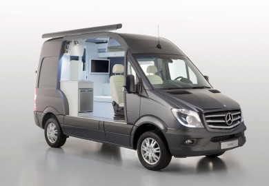 Cut-Away Model Of The Mercedes-Benz Sprinter Caravan Unveiled