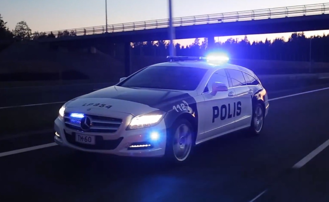 Mercedes-Benz CLS Shooting Brake CDI 4MATIC Given To Finnish Police 