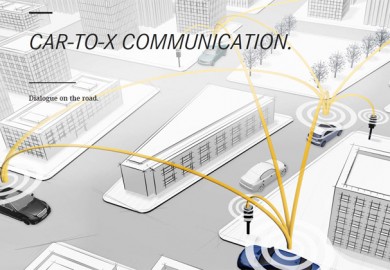 Mercedes-Benz Showcases Its Car-to-X Communication