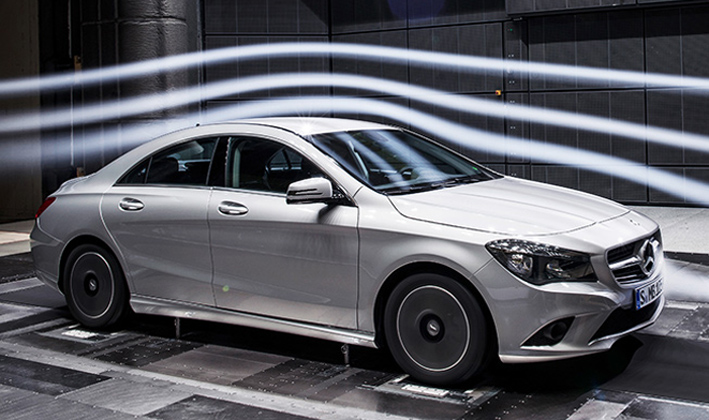 Notable Aerodynamics On Mercedes-Benz CLA