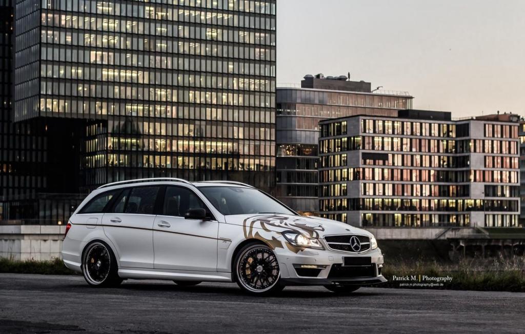 Mercedes-Benz C63 AMG Estate Tuned By Loewenstein Manufaktur