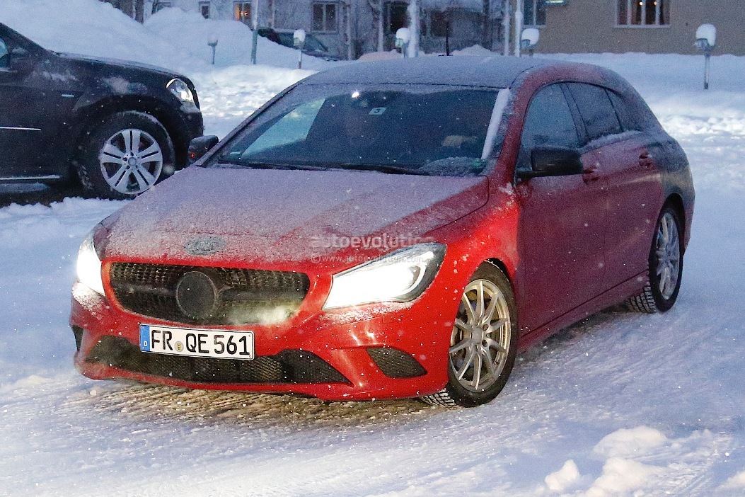 Latest Mercedes-Benz CLA Shooting Brake Images Emerge