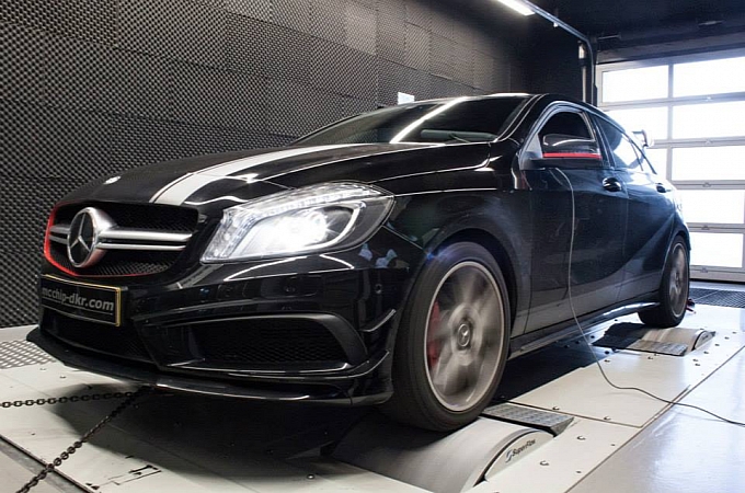 Mcchip-DKR Increases Power Of Mercedes-Benz A45 AMG To 404HP