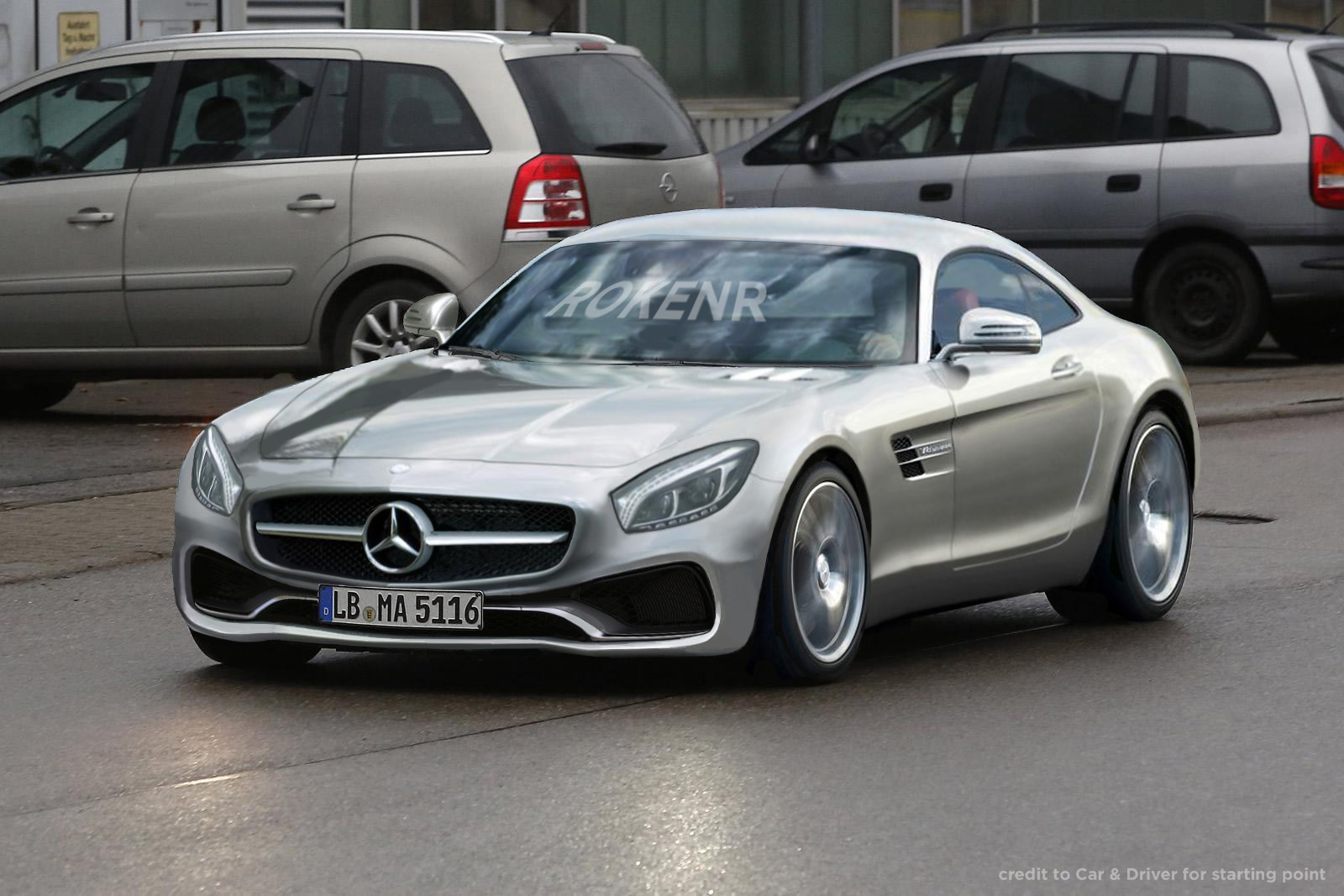 2015 Mercedes AMG GT render