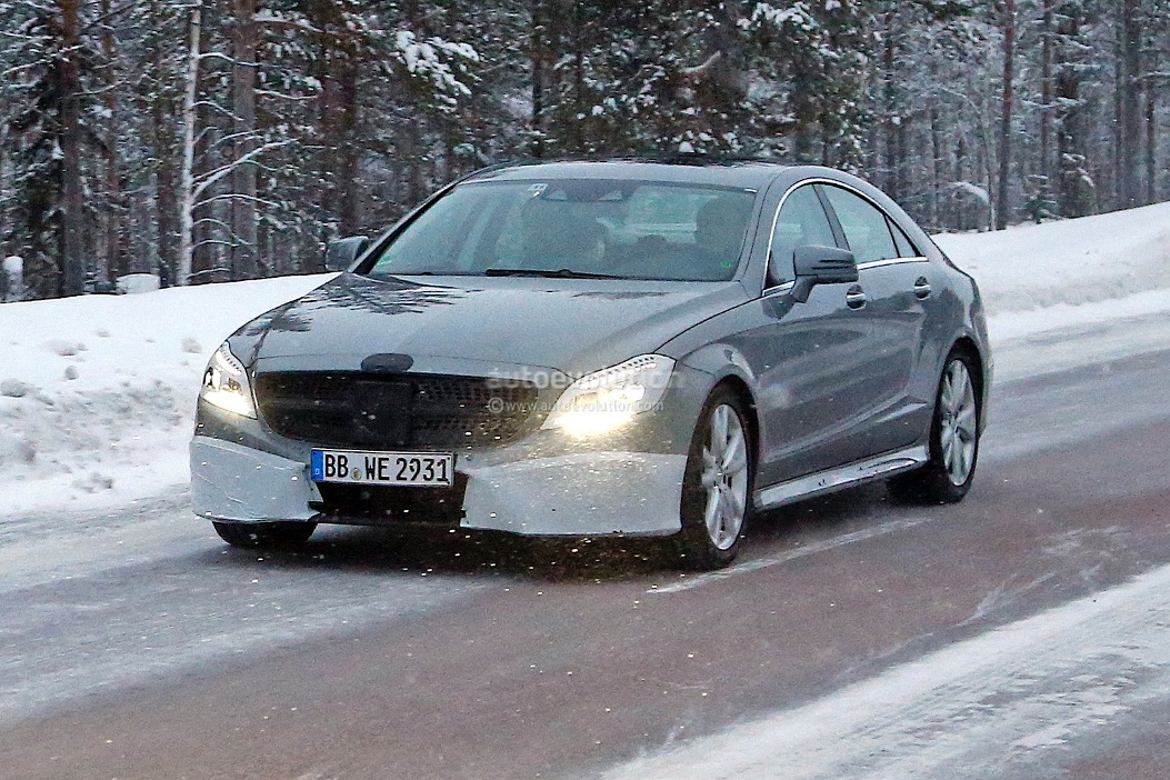 New Spy Images Of 2015 Mercedes-Benz CLS Emerge