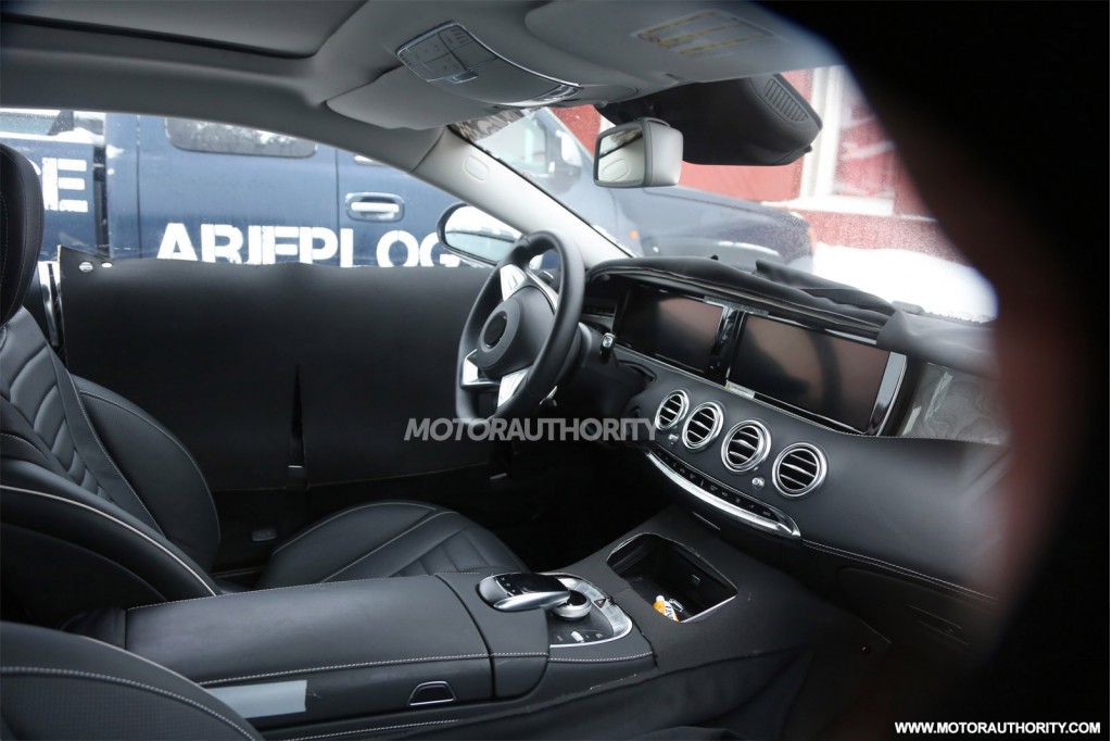 A Sneak Peak At The 2015 Mercedes Benz S Class Coupe
