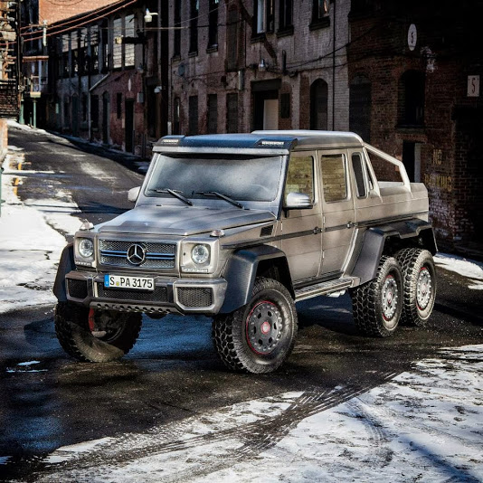 Mercedes G63 AMG 6×6 Now in the American Soil