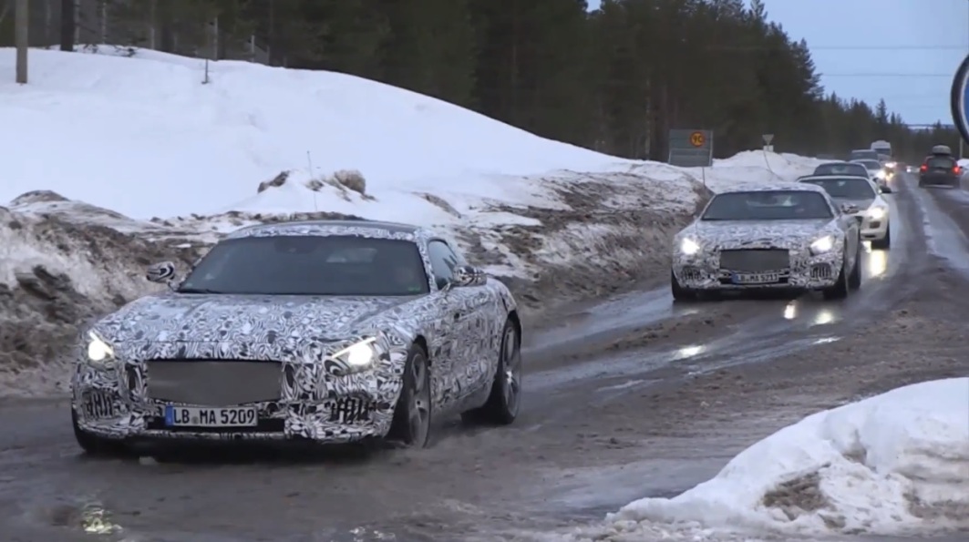 Mercedes-Benz AMG GT Prototype Spotted