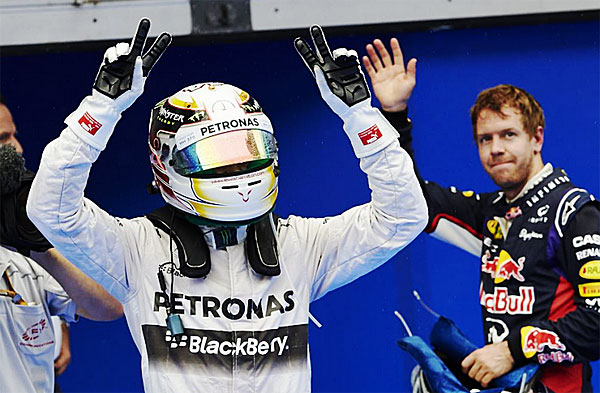 Hamilton takes pole for Mercedes AMG Petronas at Malaysian GP