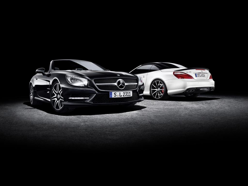 Mercedes Prepares SL 2LOOK Edition and SLK CarbonLOOK Edition for Spring