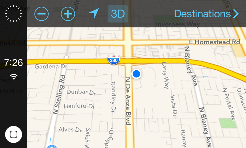 ios in the car
