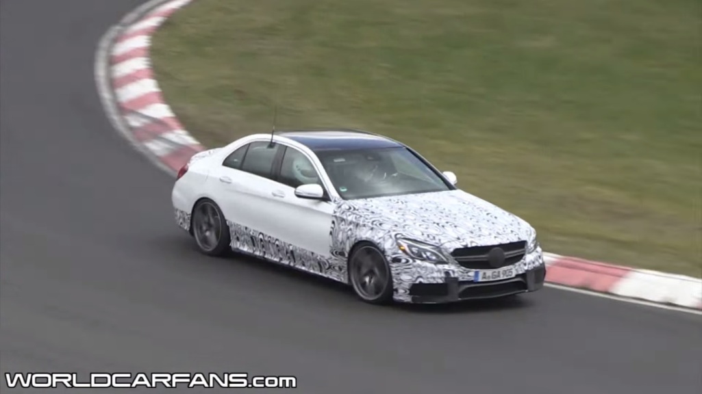 Video Shows Test Of 2015 Mercedes-Benz C63 AMG Sedan