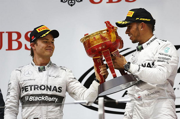 Mercedes AMG Petronas posts 1-2 finish at the 2014 Chinese Grand Prix