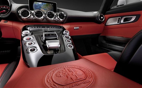 mercedes amg gt interior 1