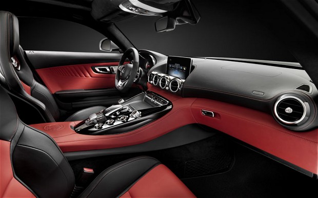 mercedes amg gt interior