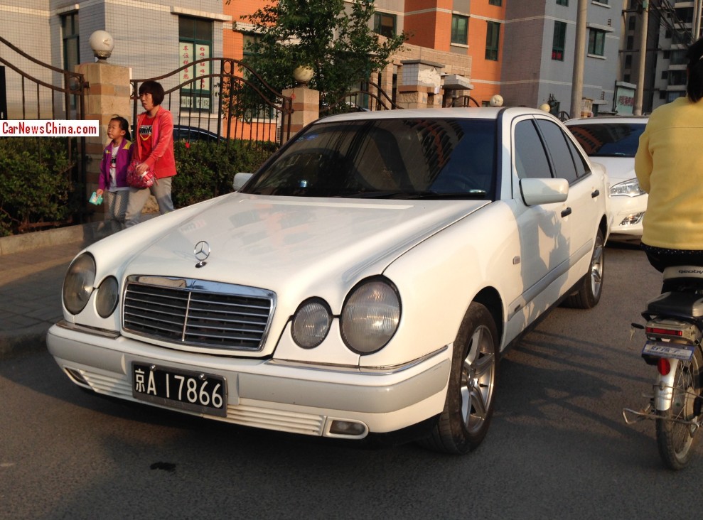 Mercedes-Benz E320 Seen In China