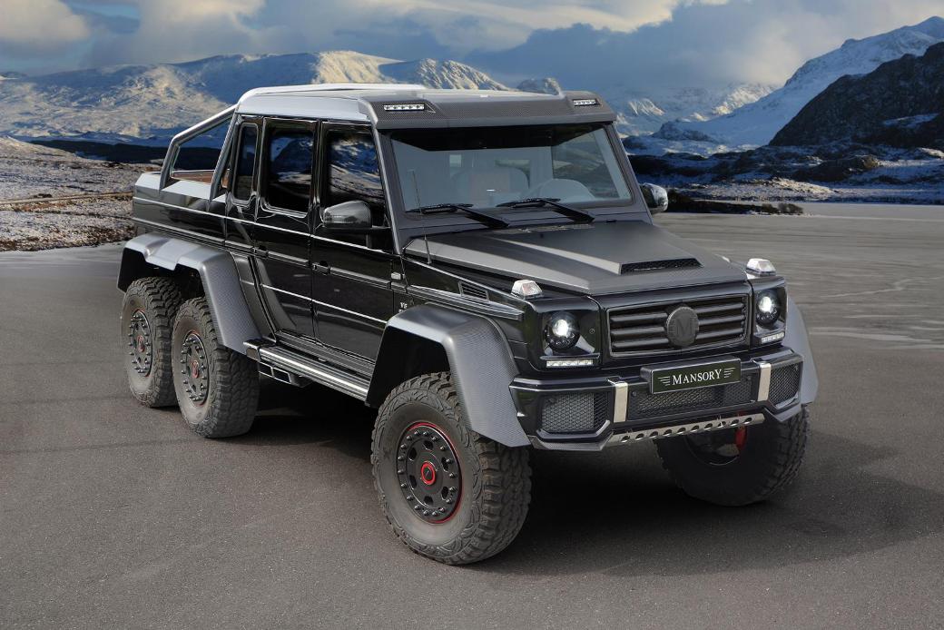 Mansory Enhances Mercedes-Benz G63 AMG 6X6