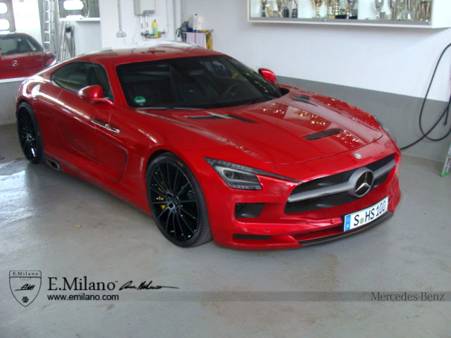 Evren Milano Reveals Rendering Of Upcoming 2015 Mercedes-Benz AMG GT