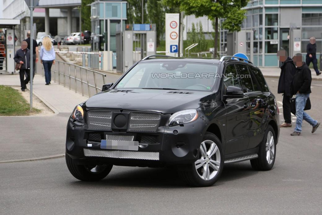 Latest Pictures Of The Upcoming 2015 Mercedes-Benz M-Class