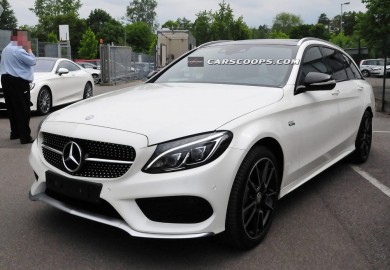 Uncovered Pictures Of Mercedes-Benz C450 AMG Sport
