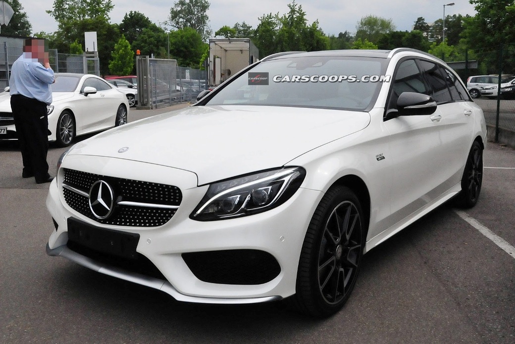 Uncovered Pictures Of Mercedes-Benz C450 AMG Sport 