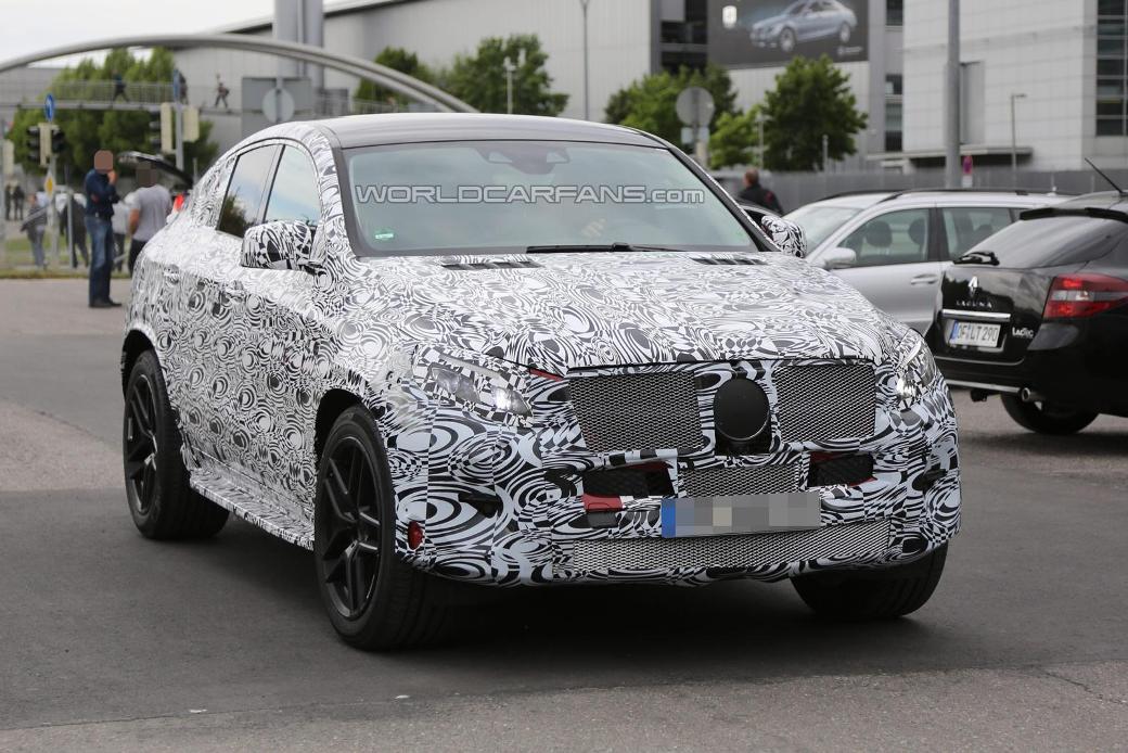 Latest Spy Shots Of The Mercedes-Benz MLC