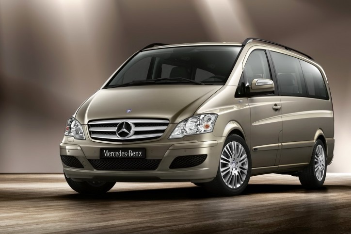 The Mercedes Vito van is the way to go