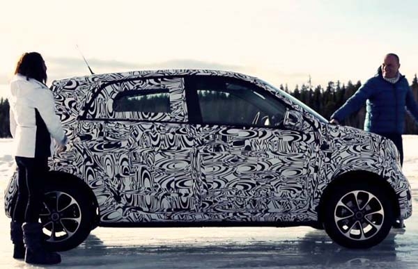 new forfour spy shot