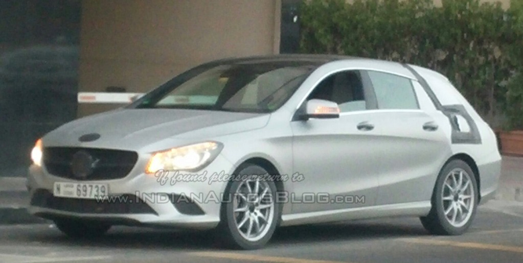 Latest Mercedes-Benz CLA Shooting Brake Seen In Dubai