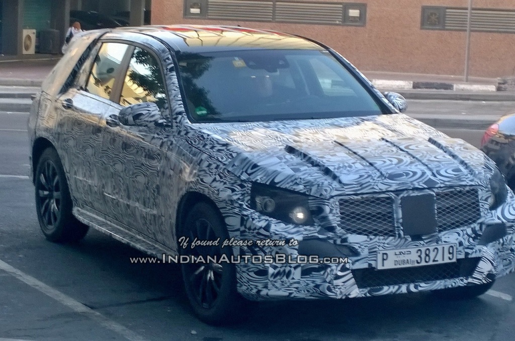 Upcoming Mercedes-Benz GLK Class Emerges In Dubai
