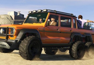 GTA V Features Its Own Version Of The Mercedes-Benz G63 AMG 6x6