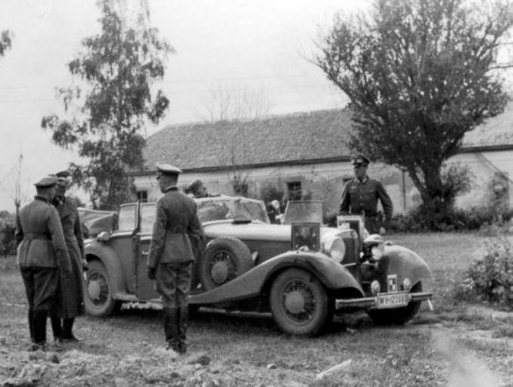 1941 mercedes-benz 540k cabriolet b