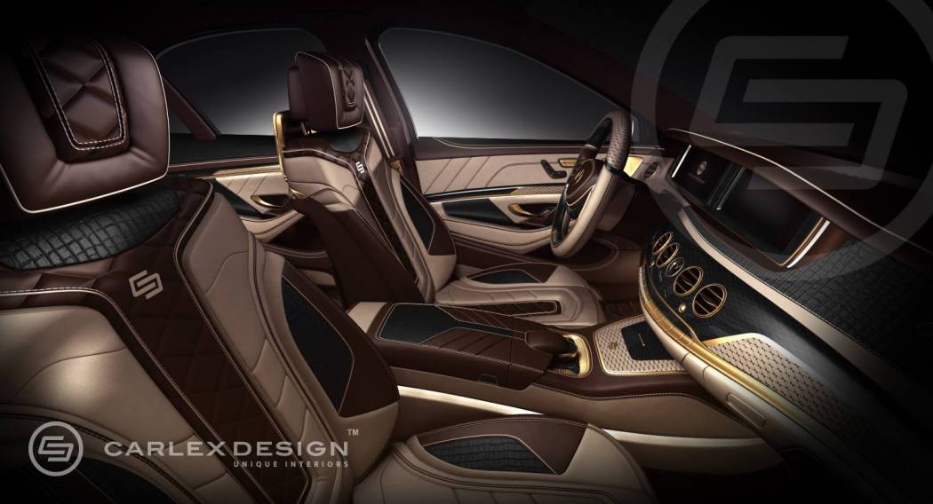 Carlex Design Releases Official Interior Render Of Mercedes-Benz S-Class