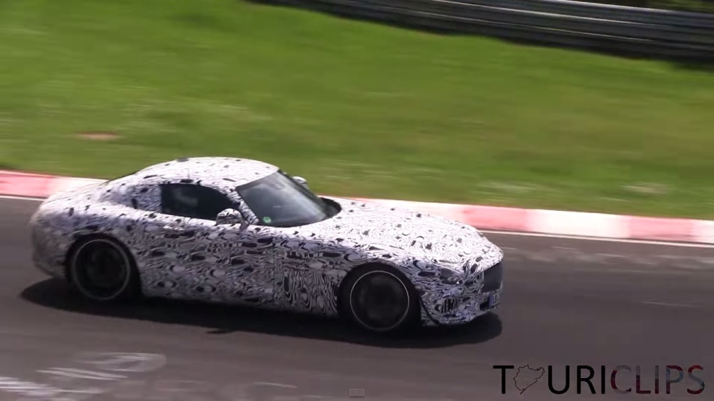 Mercedes-Benz AMG GT Spotted Again At Nurburgring