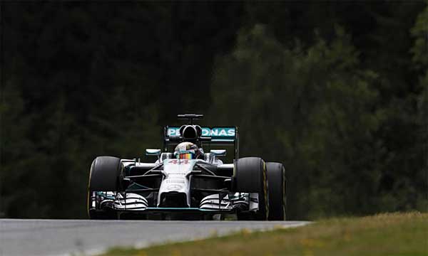 Mercedes slips in qualifying for 2014 Austrian GP