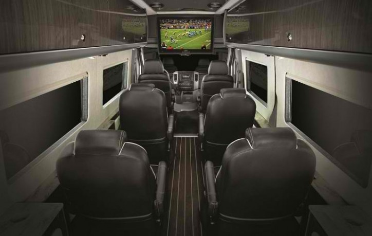 Airstream Converts a Sprinter Interior Into an Ultra Luxurious Cabin