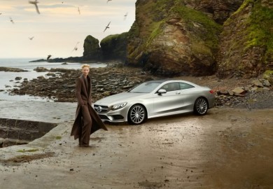 tilda swinton in new mercedes-benz ad