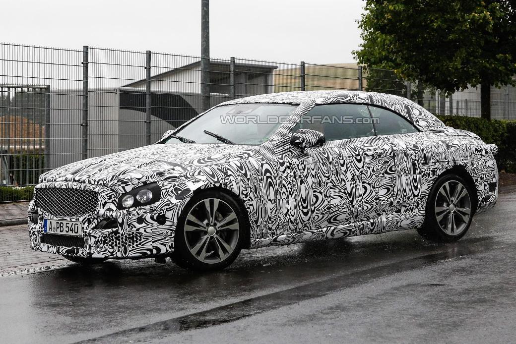 Spy Shots Of 16 Mercedes Benz C Class Cabriolet Emerge Benzinsider Com A Mercedes Benz Fan Blog