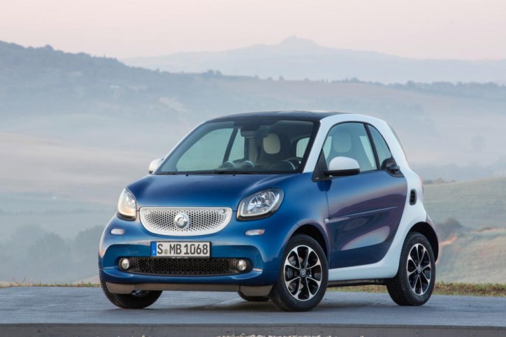 2016 smart fortwo exterior
