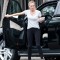 Diane Kruger Seen Driving A Mercedes-Benz ML Class