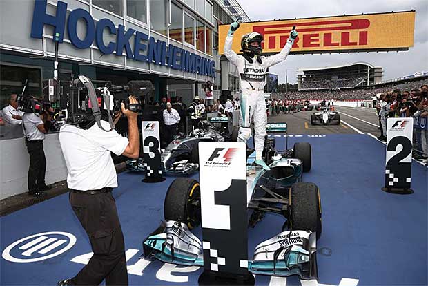 Mercedes-AMG-Petronas-F1-driver-Nico-Rosberg-celebrates-2014-German-Grand-Prix-win