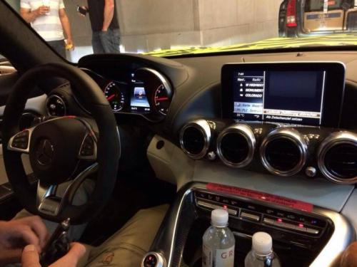 mercedes amg gt interior